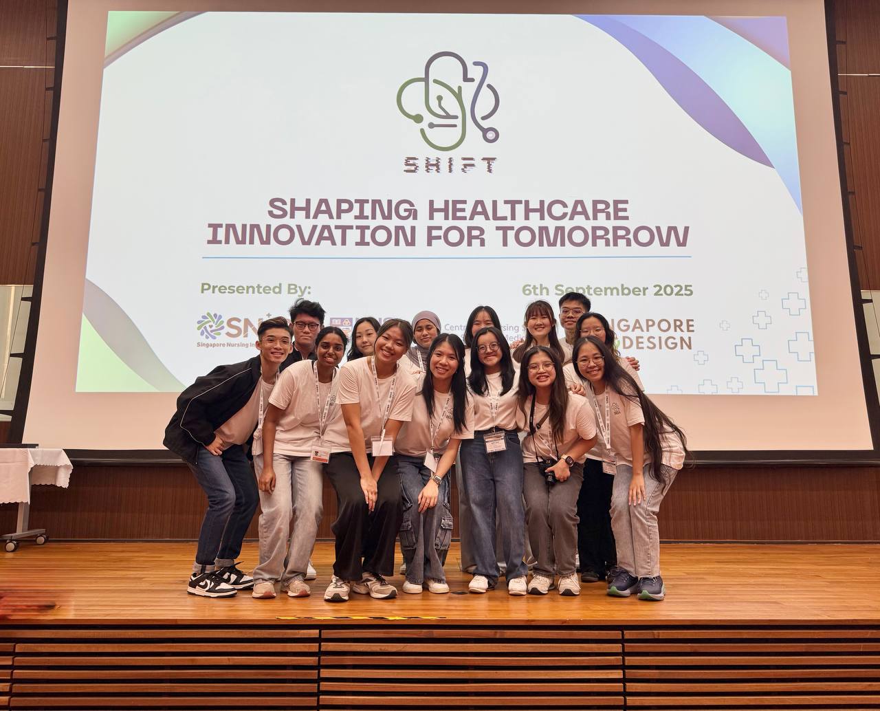 SHIFT Hackathon 2025 Stage Photo